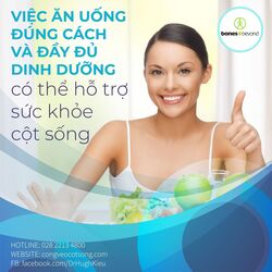Cải Thiện Sức Khỏe Cột Sống Bằng Chế Độ Ăn Uống Đúng Cách và Dinh Dưỡng