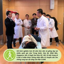 Gặp gỡ Chuyên gia điều trị cong vẹo cột sống chuẩn Hoa Kỳ